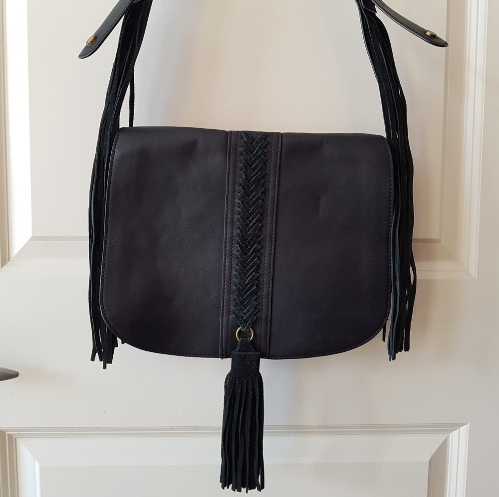 Steve Madden | Fringe Tassel Hobo Bag Purse